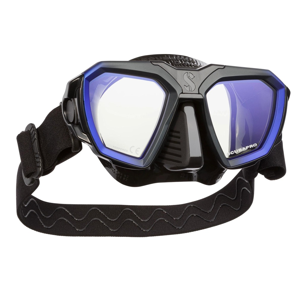 D-MASKE BLAU/TRNSP., GR. S (N)