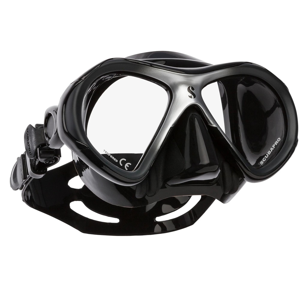 MASKE SPECTRA MINI, CLEAR SIL.