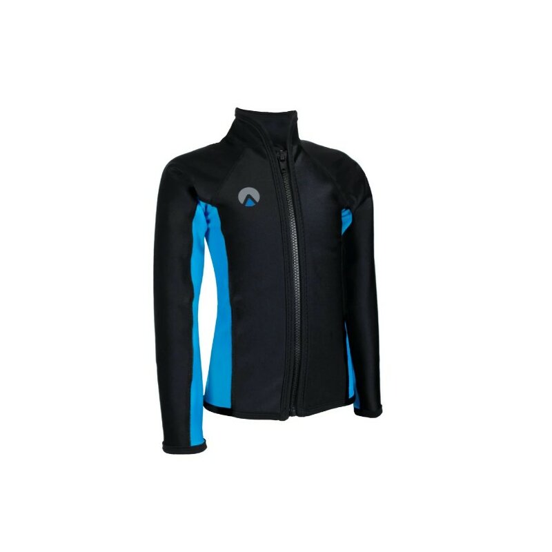 Sharkskin Chillproof Junior Longsleeve (blau) XS (08)