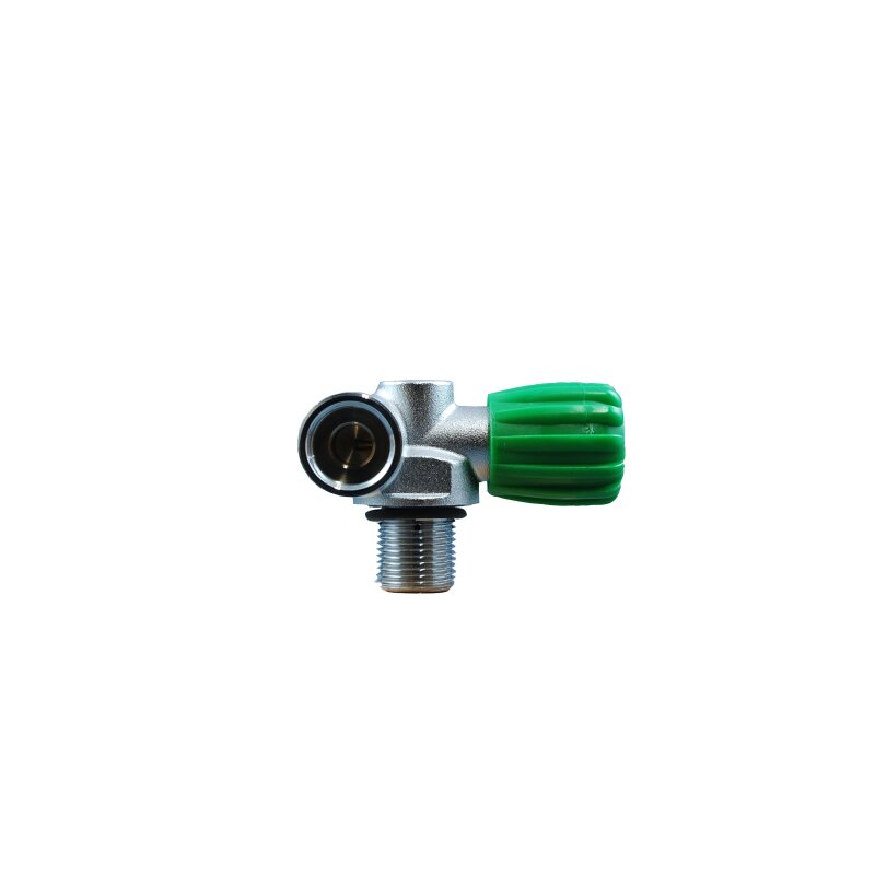 Monoventil Nitrox Abgang M26x2 Handrad rechts