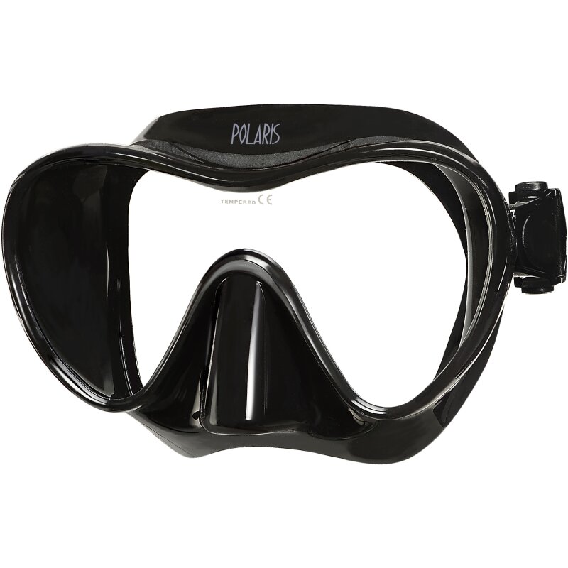 Maske "Frameless" - schwarz