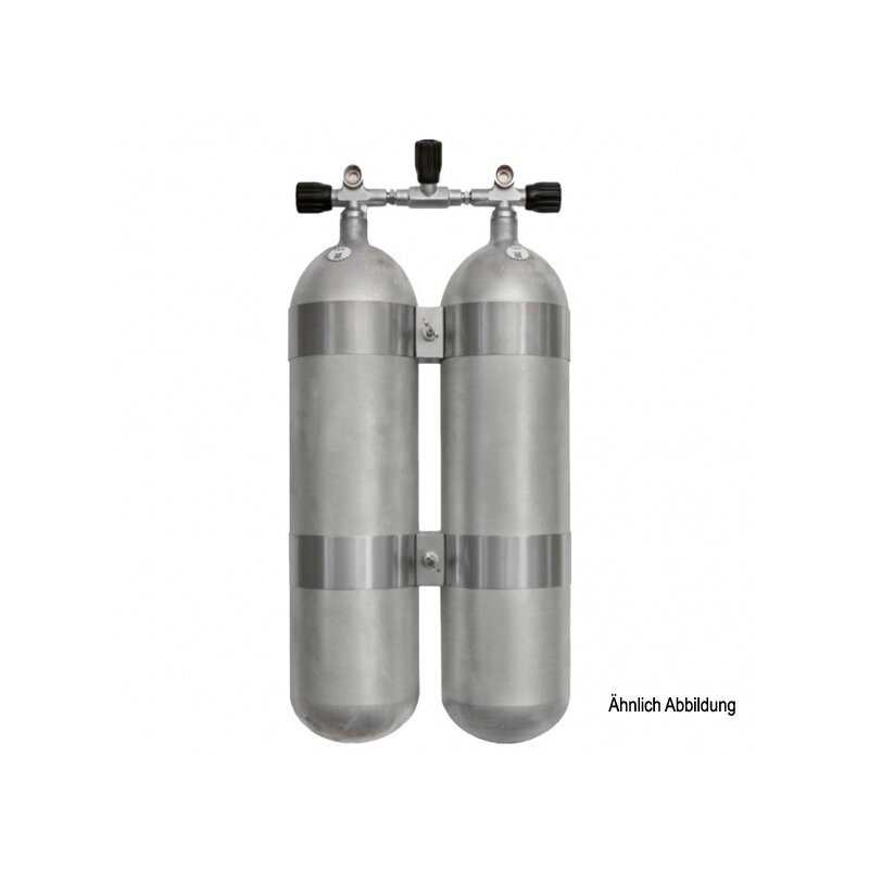 Faber, leichtes 10 L 200 bar hot dipped Doppelgerät