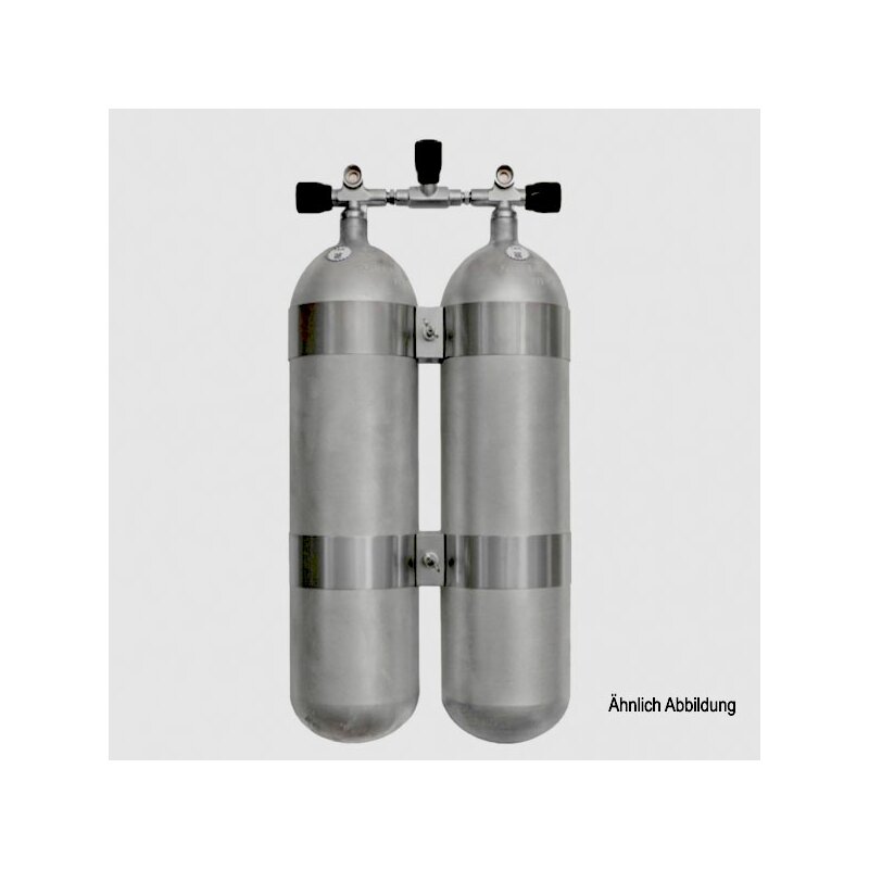 Faber,leichtes 12 L 200 bar hot dipped Doppelgerät
