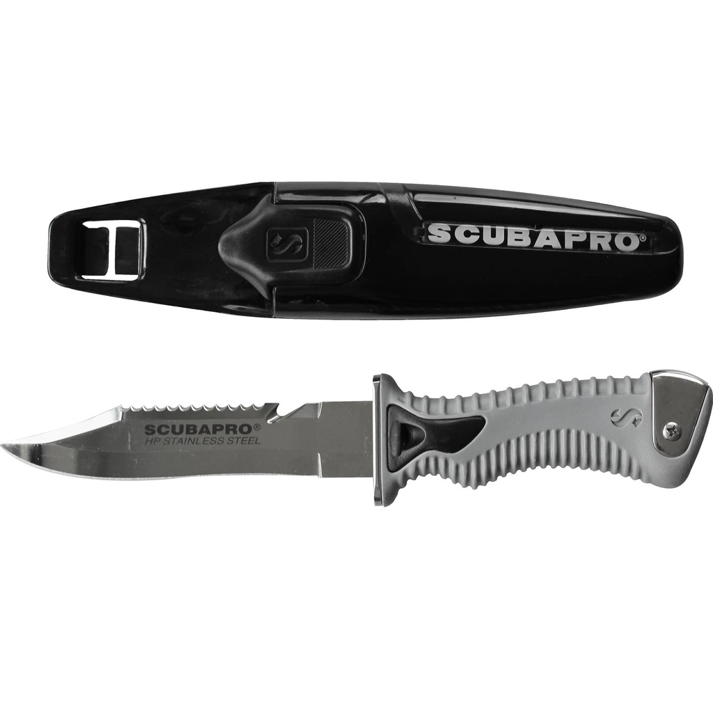 SCUBA KNIFE III BLACK (K6)