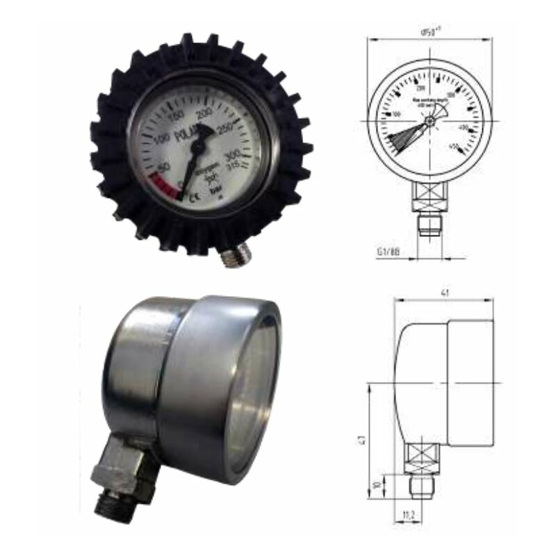 Kapsel Finimeter "X-Treme" mit Schutz