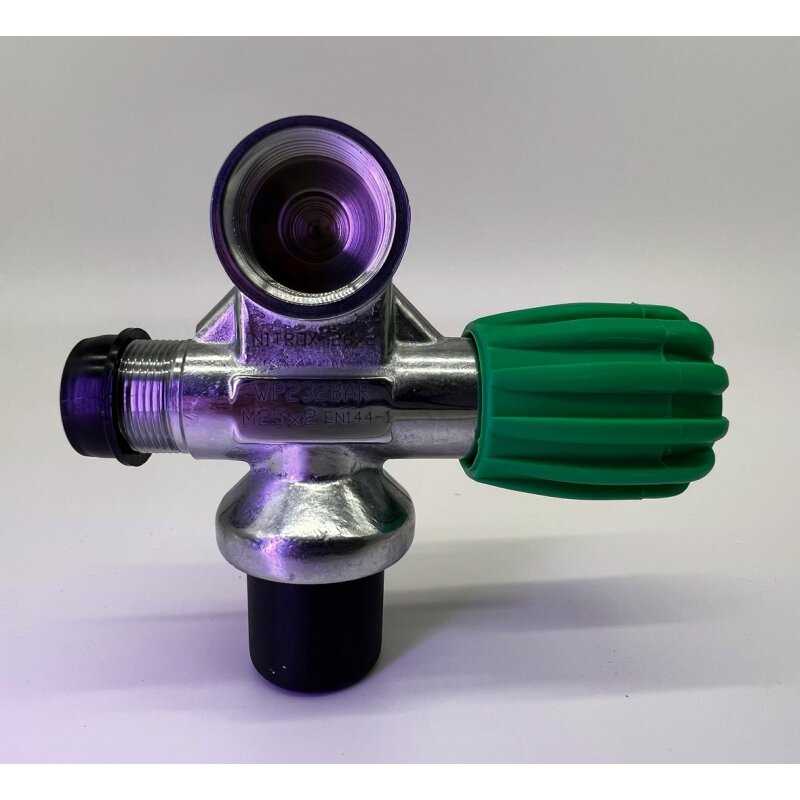SoS Nitrox Ventil M26x2, rechts ,erweiterbar