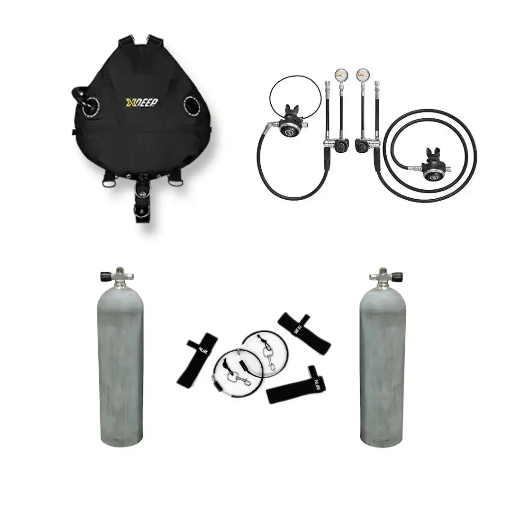 Sidemount Komplett Set - Premium