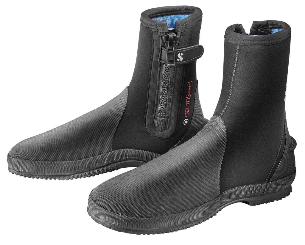 DELTA BOOT 6,5 MM SCHWARZ 4XL
