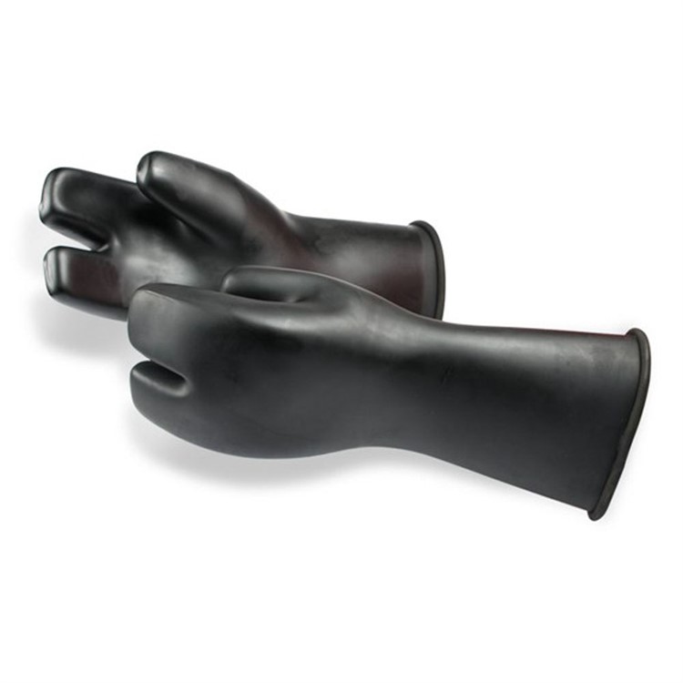 Latex five Flosseger Handschuhe, bottleneck Dichtung L