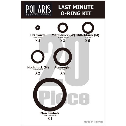 [32001761] POLARIS "Last Minute O-Ring Kit"