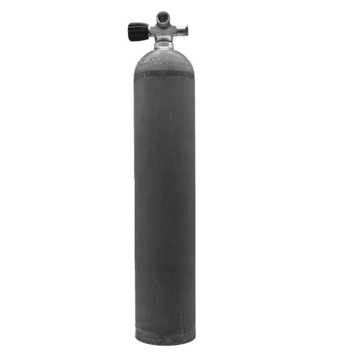 [32000026] MES 5,7 L Aluflasche natur 207 bar mit Ventil 12544-LI