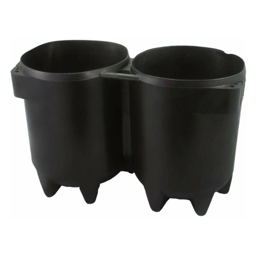 [32000137] Doppelstandfuß 2 x 140 mm