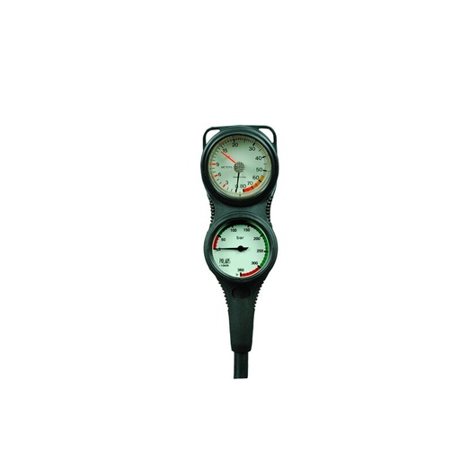[32000244] Zweierkonsole Top Line mit Membrantiefenmesser (0-80 m)