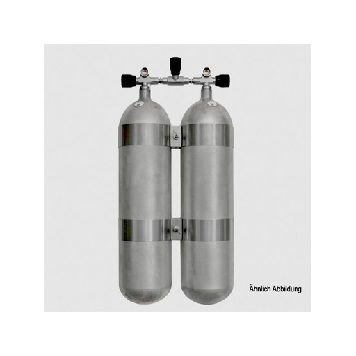 [32000655] Faber,leichtes 12 L 200 bar hot dipped Doppelgerät