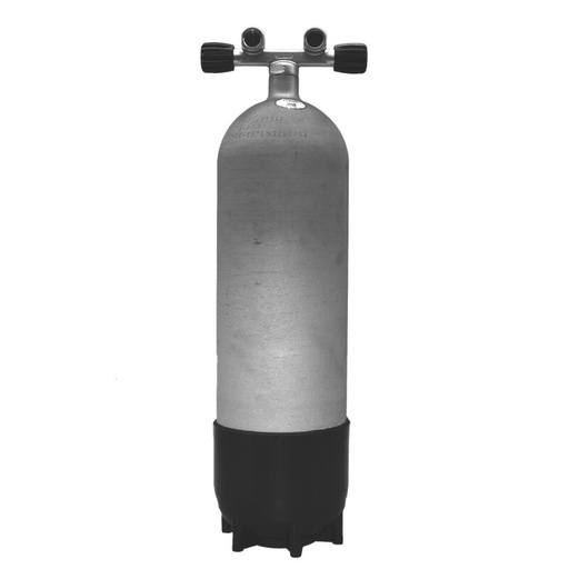 [32001001] Faber 10L/300 bar hot dipped TG mit Twinventil 12930 und Fuß