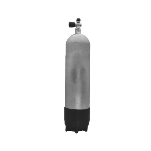 [32001032] Faber 12 L lang / 232 bar Hot Dipped TG mit Ventil 12144 und Fuß