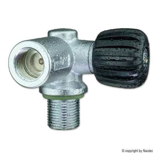 [32001218] NAUTEC - Rebreather Valve SportLine Air 232 bar 90º left
