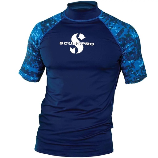 [30002195] AEGEAN RASHGUARD KURZARM HE S